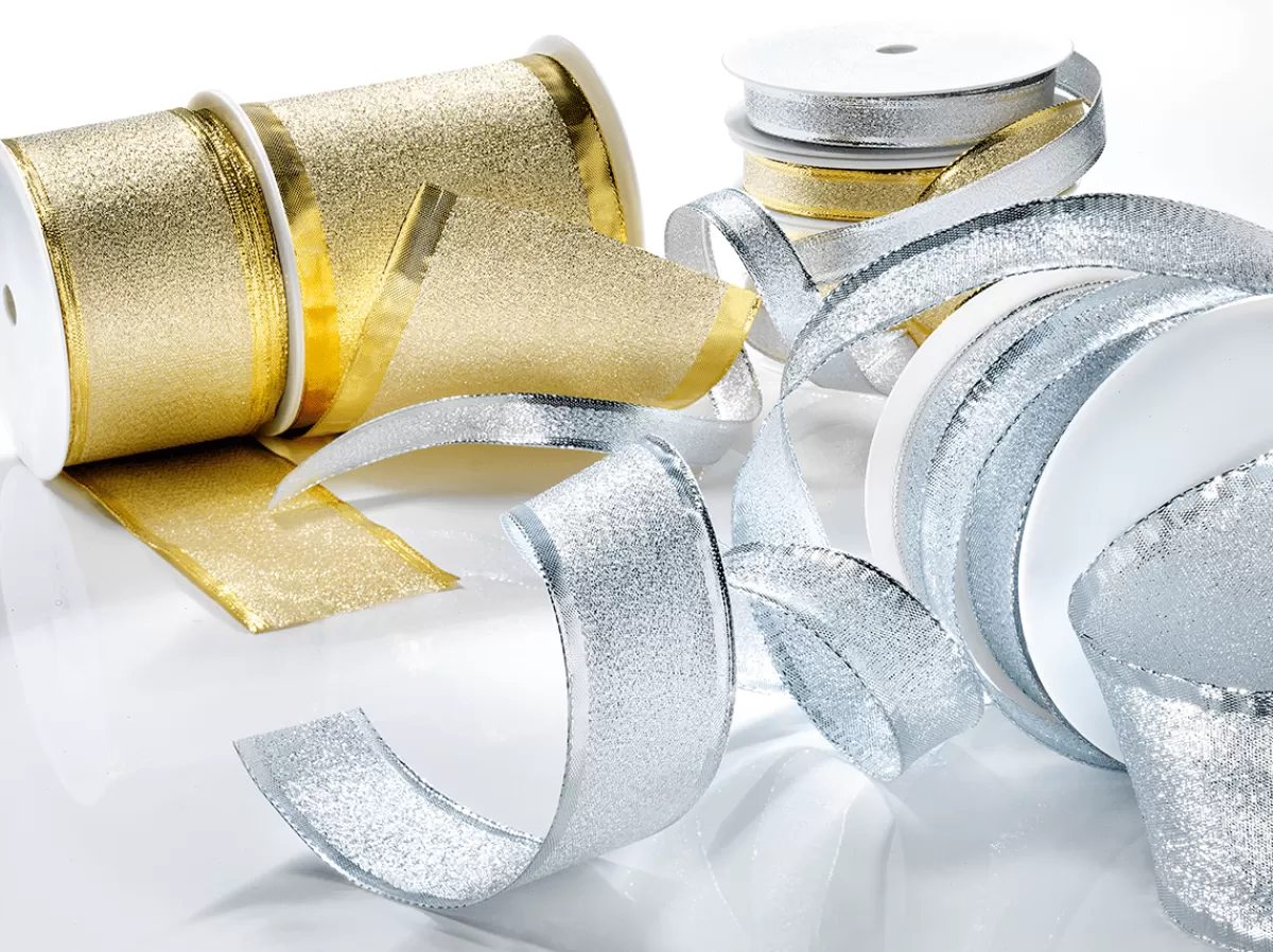 DecoWoerner Ruban Cadeau "Luxury" 25 Mm X 20 M