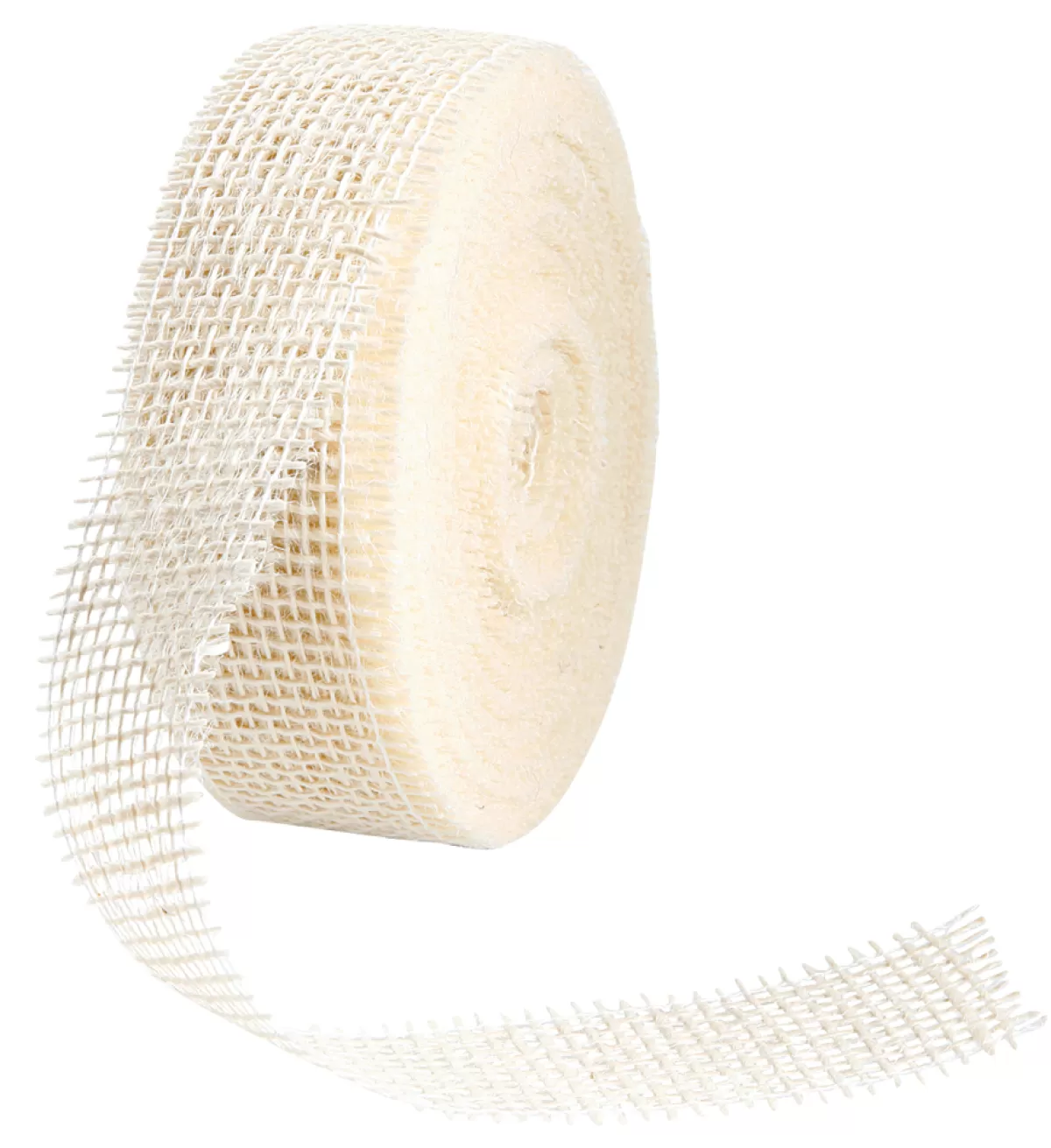 DecoWoerner Ruban De Jute, Crème, Larg. 40 Mm