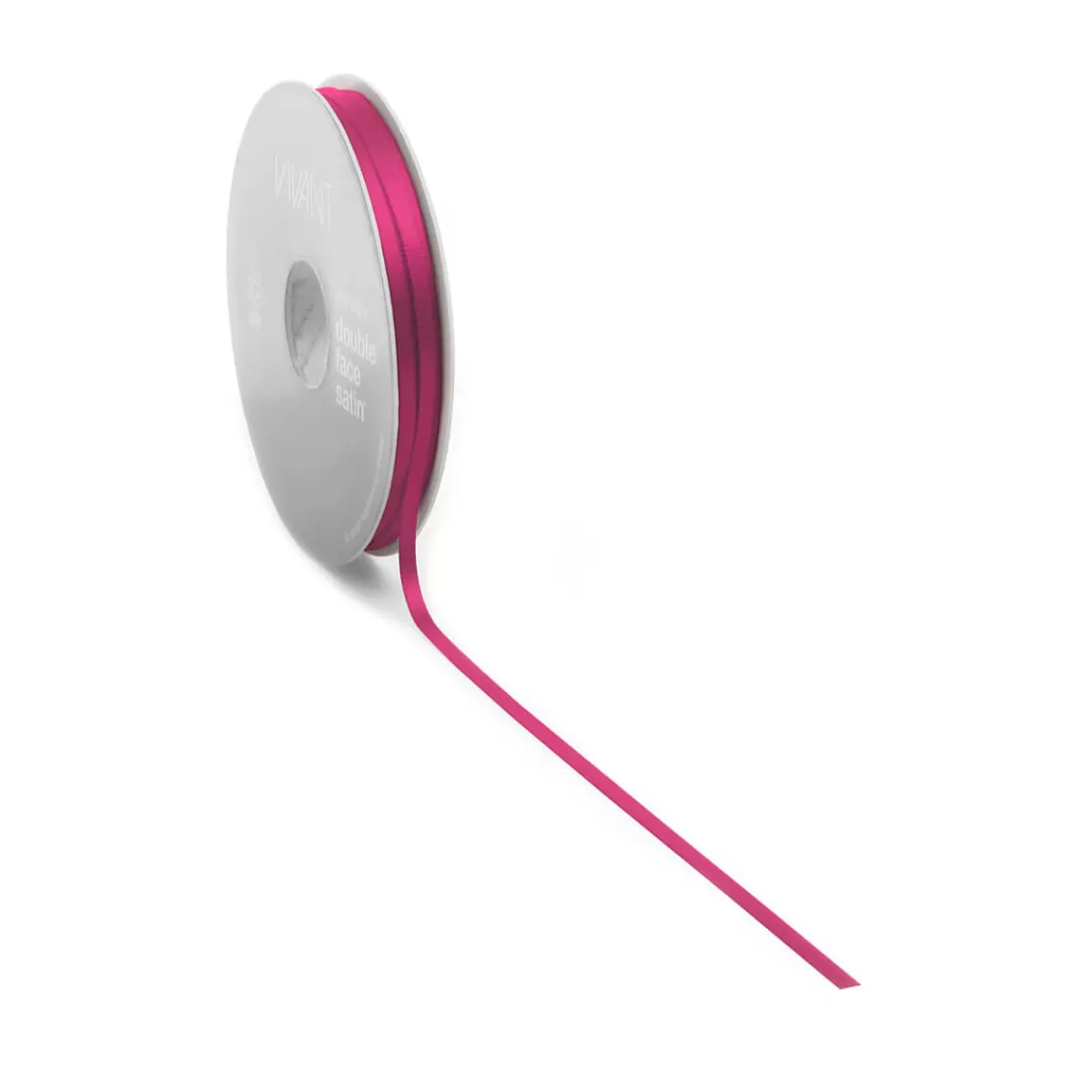 DecoWoerner Ruban De Satin 3mm X 50m Pink