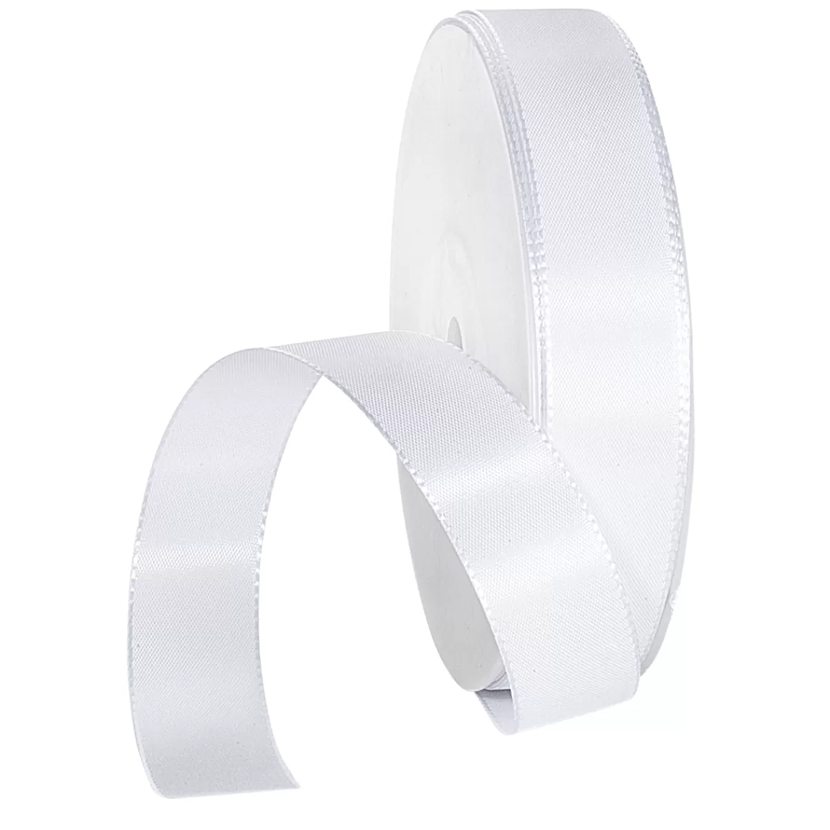 DecoWoerner Ruban De Taffetas Avec Lisière Tissée 15 Mm, 50 M,