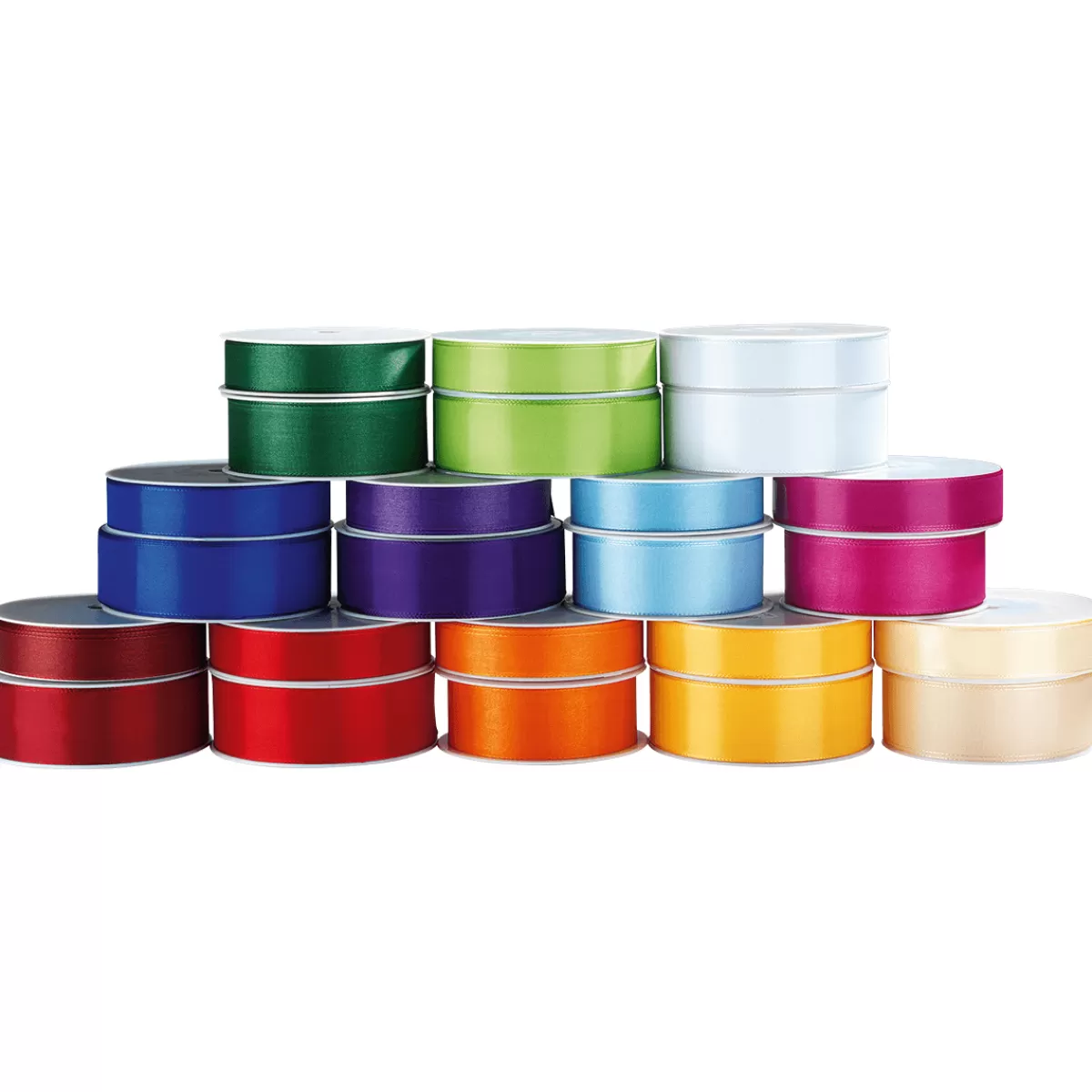 ruban_de_taffetas_avec_lisire_tisse_25_mm_50_m_blanc_3.webp DecoWoerner Ruban De Taffetas Avec Lisière Tissée 25 Mm, 50 M,