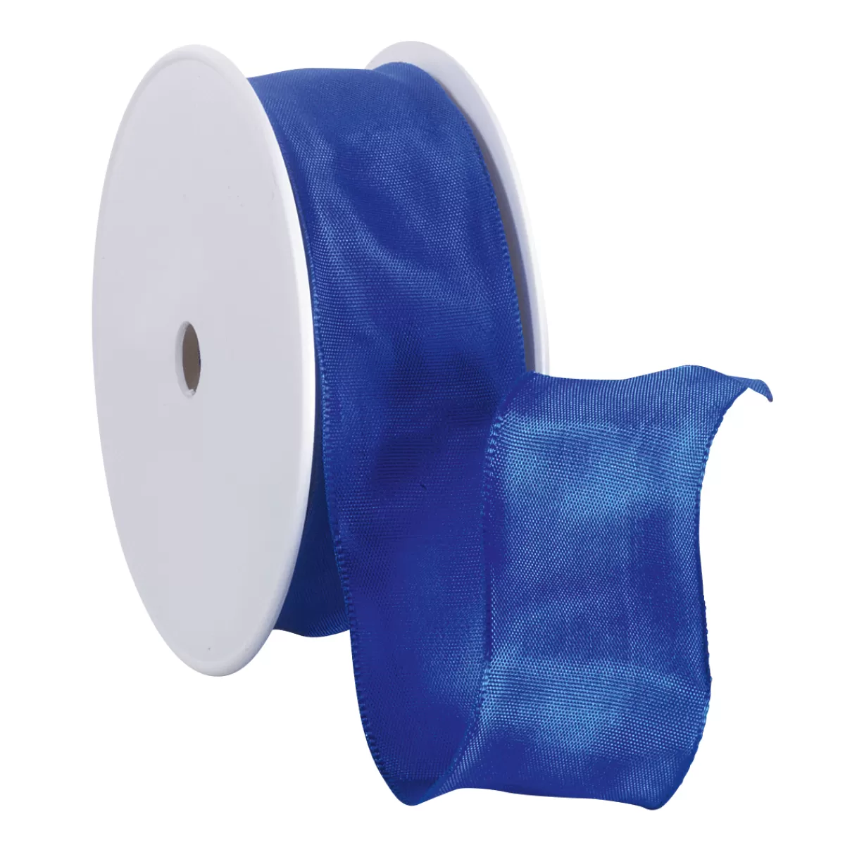 DecoWoerner Ruban En Tissu Av. Bord En Fil De Fer, Roi, Larg. 40 Mm