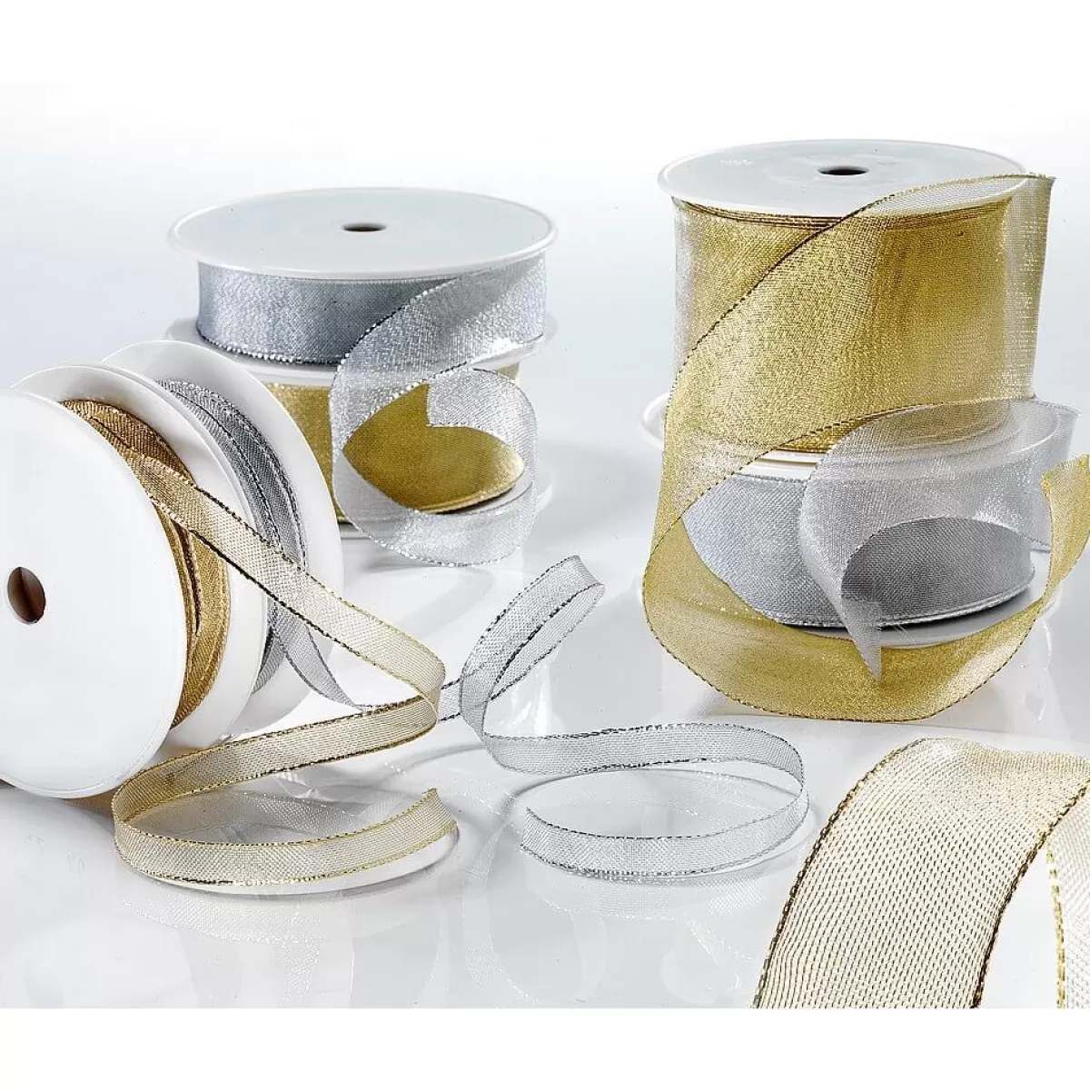 DecoWoerner Ruban Filet Métallique, 40 Mm De Large 25 M
