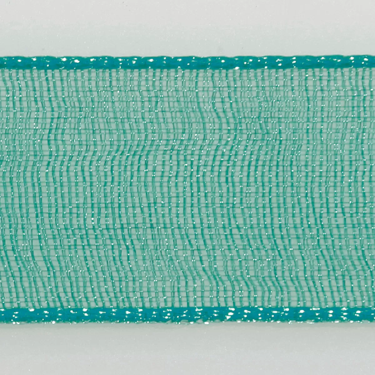 DecoWoerner Ruban Mousseline Avec Lisière 15mm X 50m Turquoise