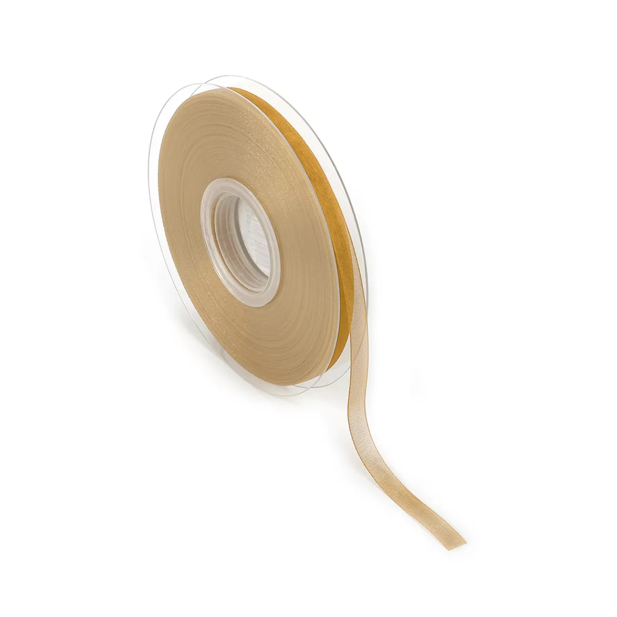 DecoWoerner Ruban Mousseline Avec Lisière Tissée 6mm X 50m