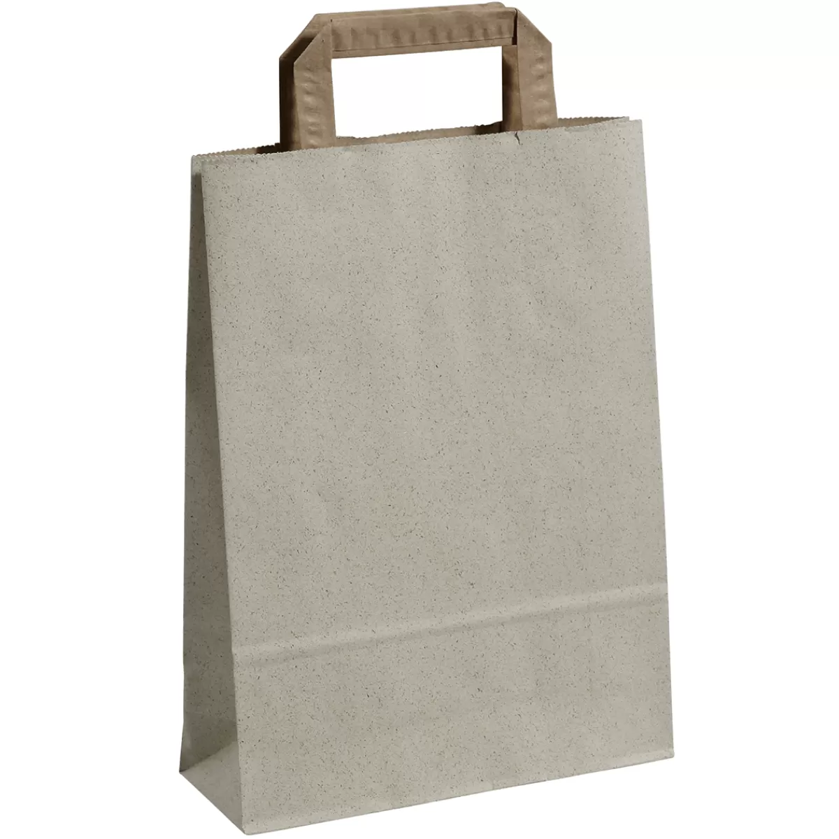 DecoWoerner Sac à Poignée En Papier à Base D’herbe 22 X 30 Cm
