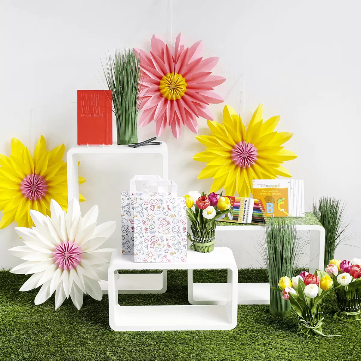 sac_en_papier_happy_26_x_35_x_11_cm_4.webp DecoWoerner Sac En Papier "Happy", 26 X 35 X 11 Cm