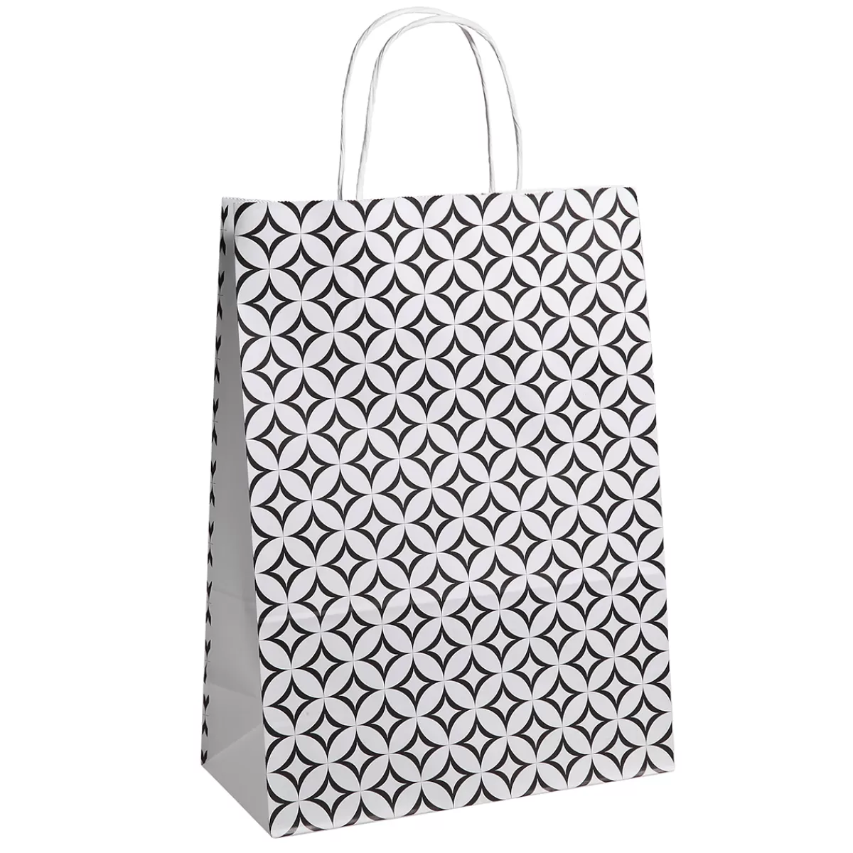 DecoWoerner Sac En Papier Kraft "Ornement" 35 X 26 X 12 Cm