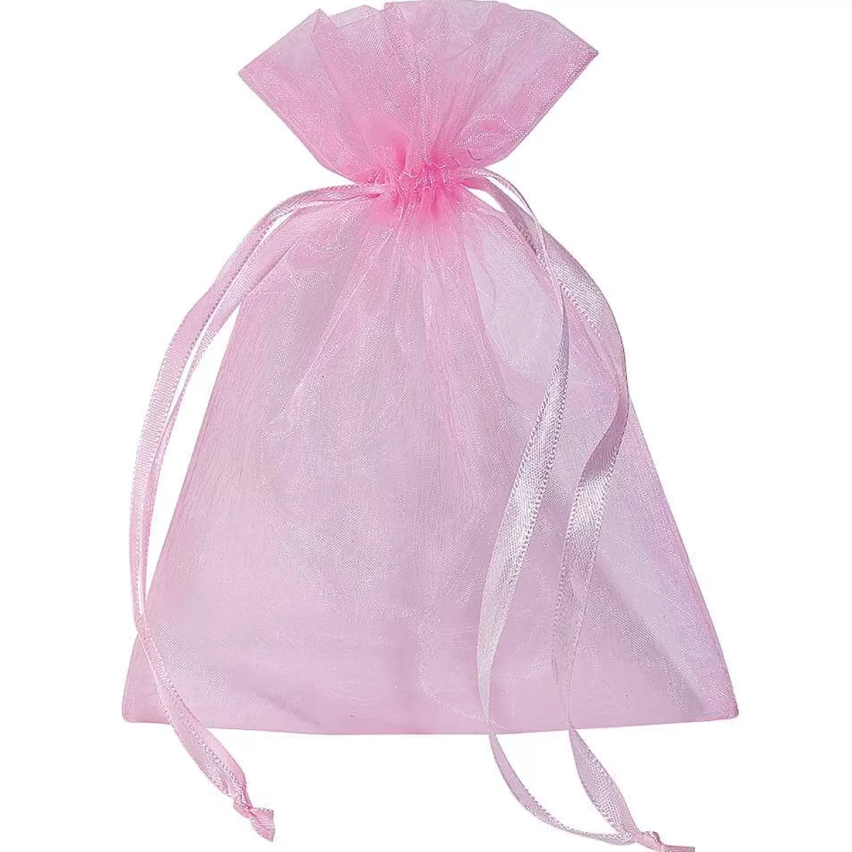 DecoWoerner Sachet En Organza 18 Cm, 50 Pces,