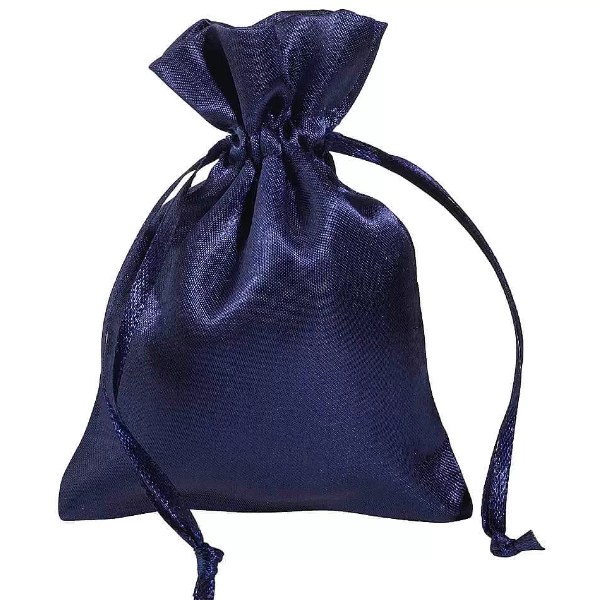 DecoWoerner Sachet En Satin 10 Cm, 30 Pces, Nuit