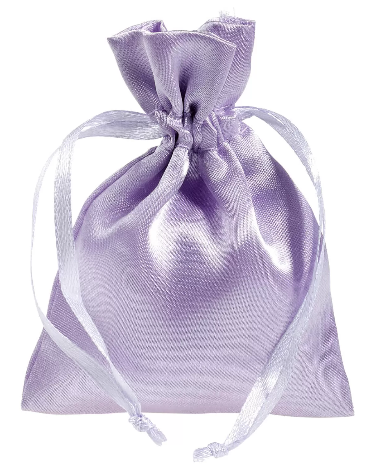 DecoWoerner Sachet En Satin 10 Cm, 30 Pces, Lilas