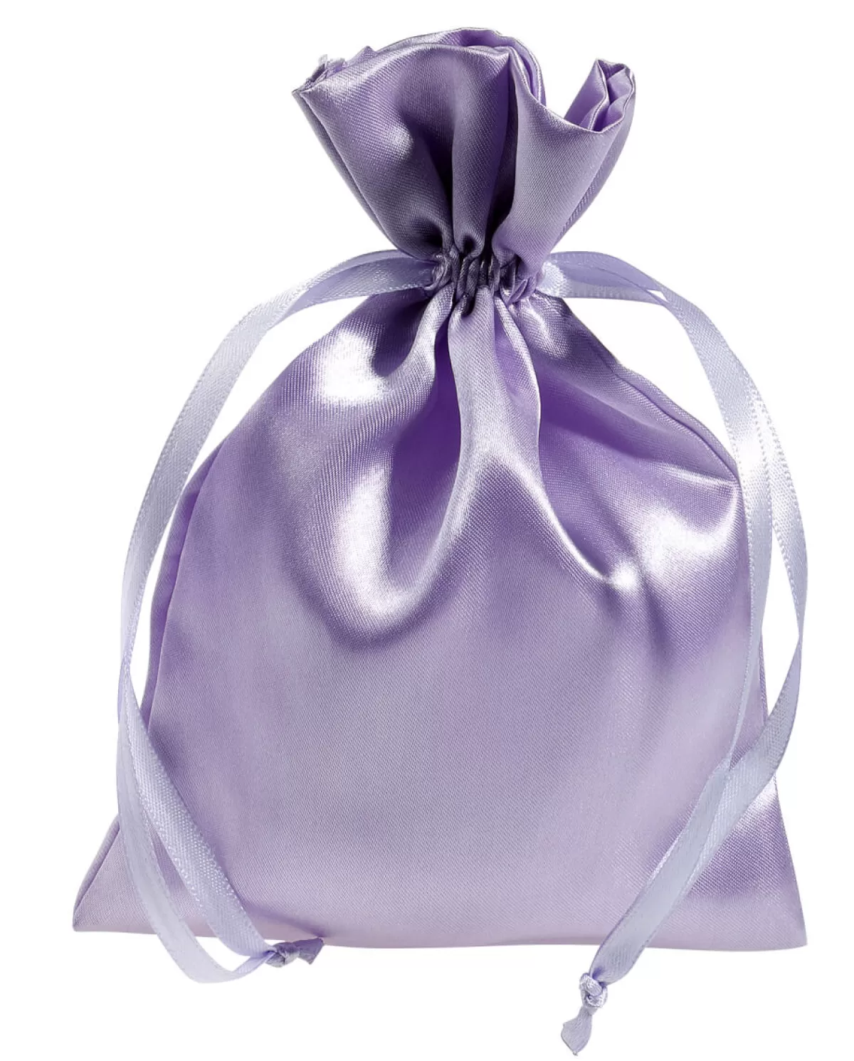 DecoWoerner Sachets En Satin 18 Cm, 30 Pièces, Lilas