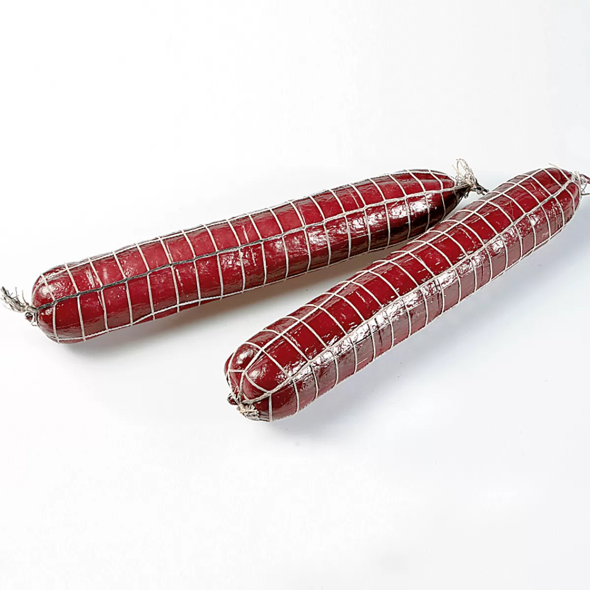 DecoWoerner Salami Alimentaire Factice, Paquet De 2 Pièces