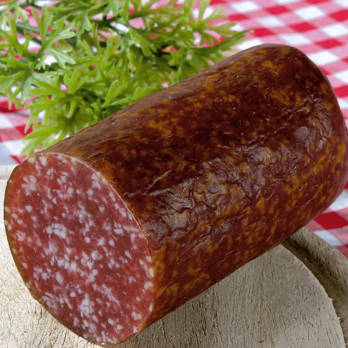 DecoWoerner Salami Coupé, Faux Aliments, 12 Cm