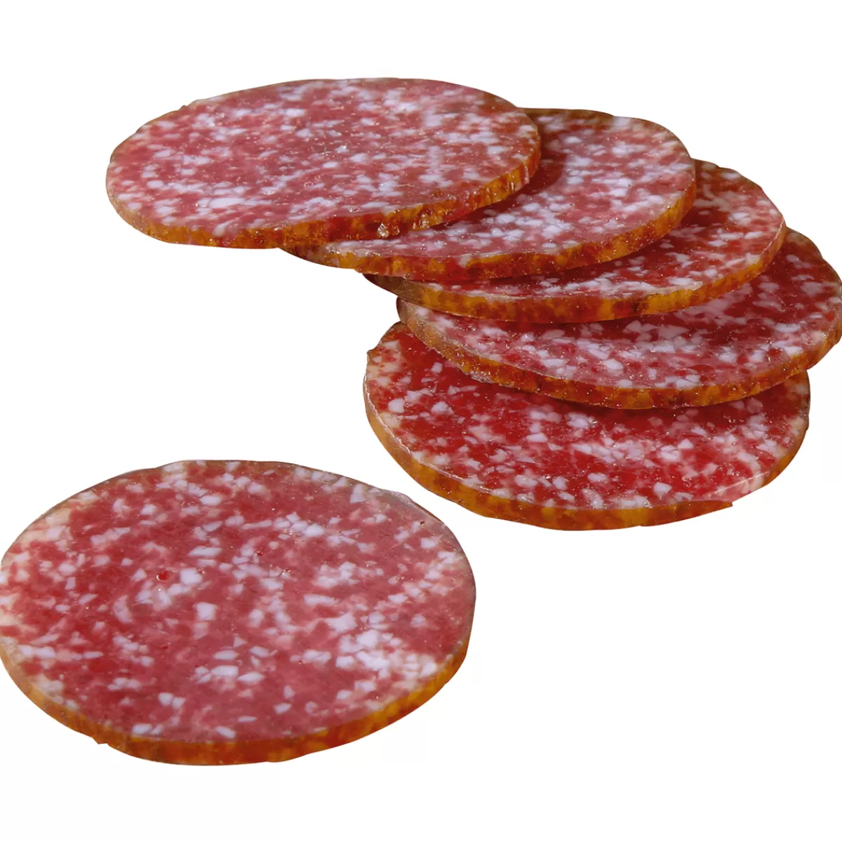 DecoWoerner Salami En Tranches - Aliments Factices, 3 Pièces