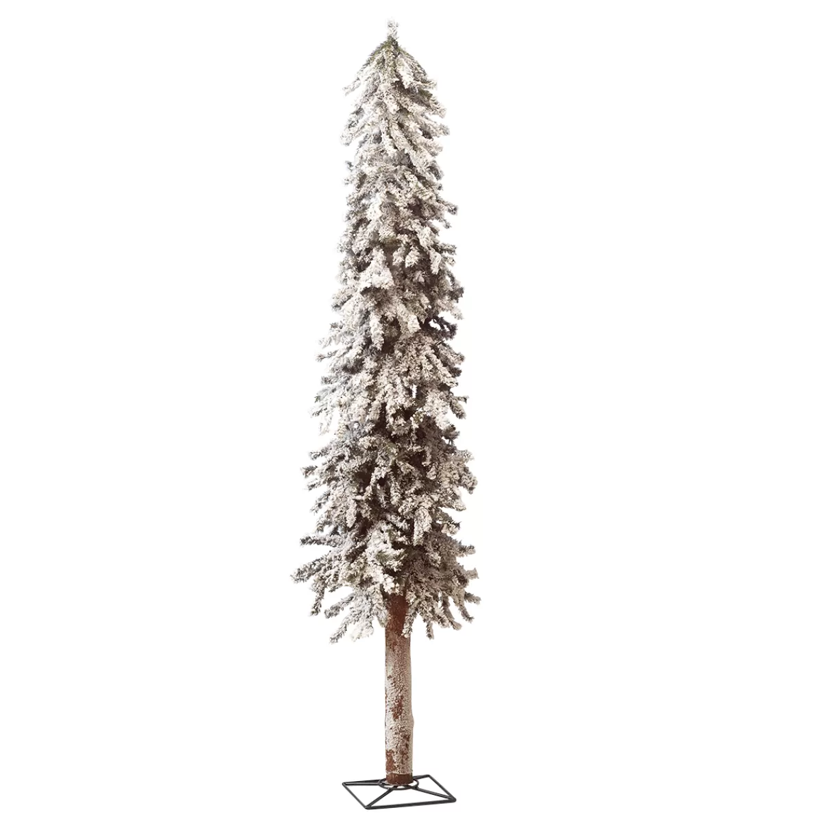 DecoWoerner Sapin Artificiel Enneigé Sapin Des Alpes 180 Cm