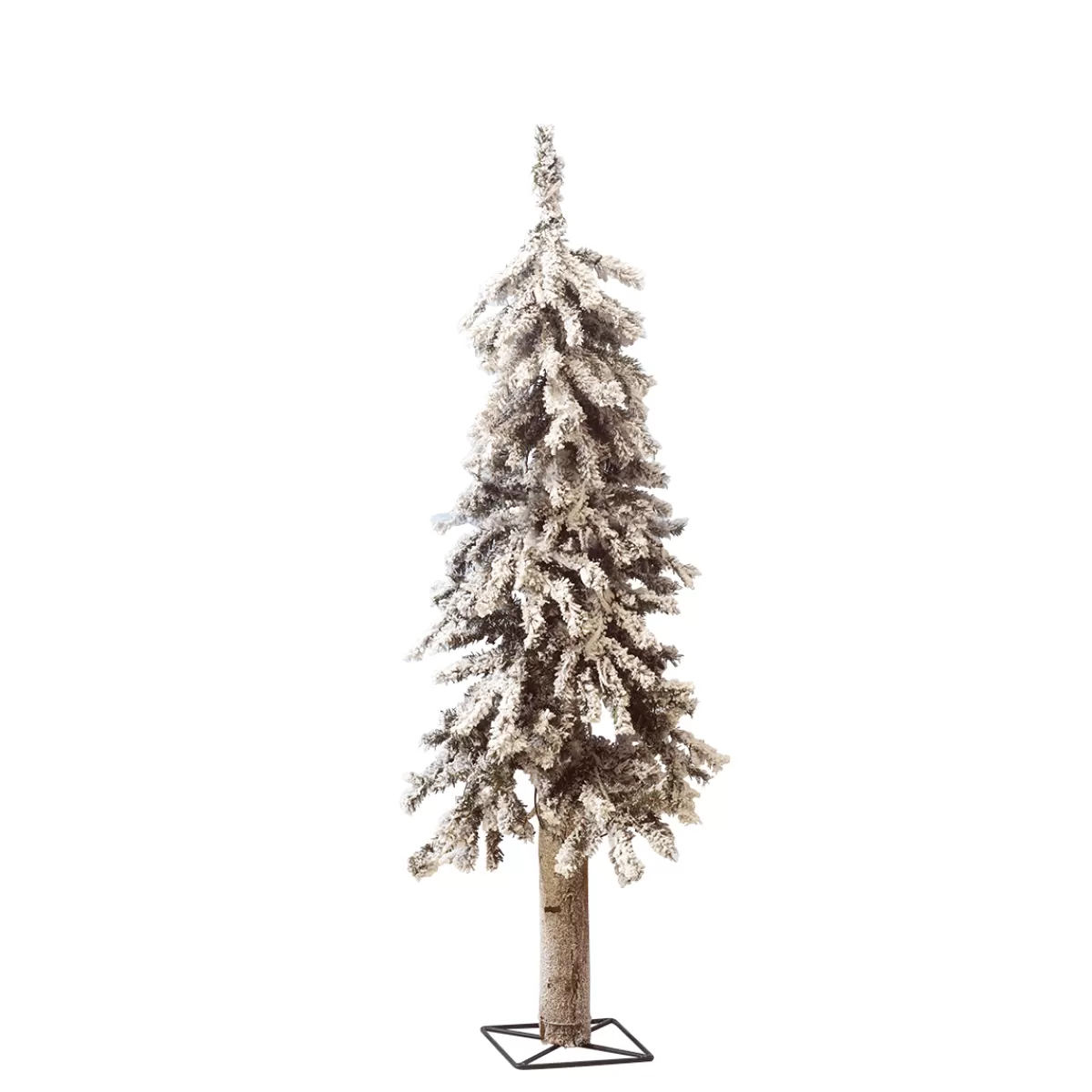 DecoWoerner Sapin Artificiel Enneigé Sapin Des Alpes 60 Cm