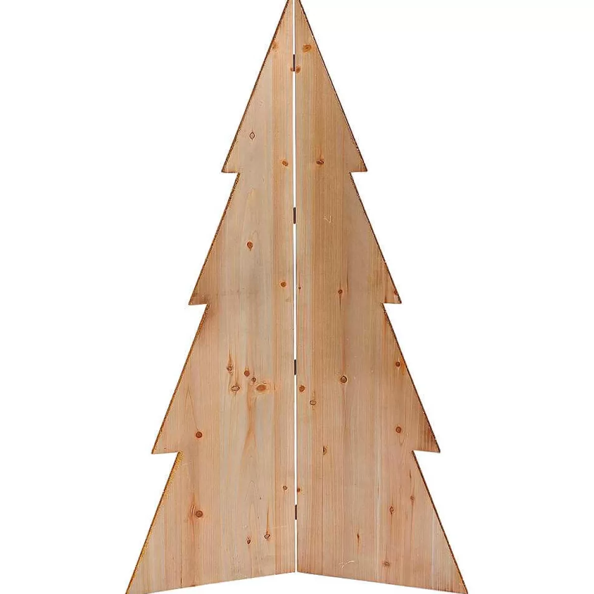 DecoWoerner Sapin Déco Bois Haut. 100 Cm