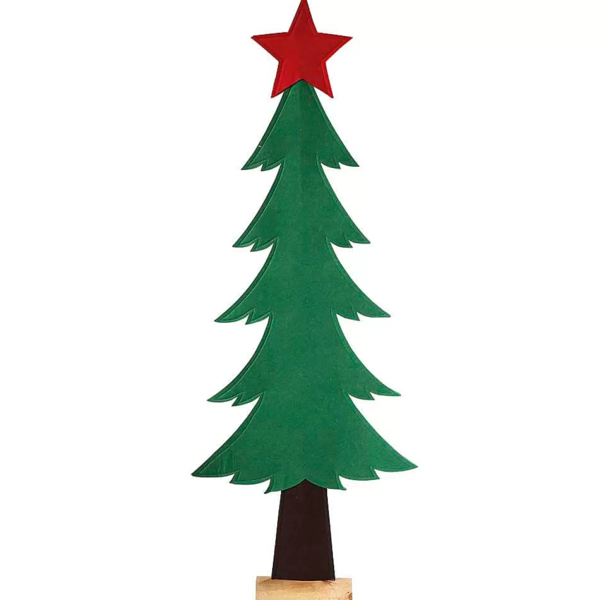 DecoWoerner Sapin Déco Feutre 122 Cm