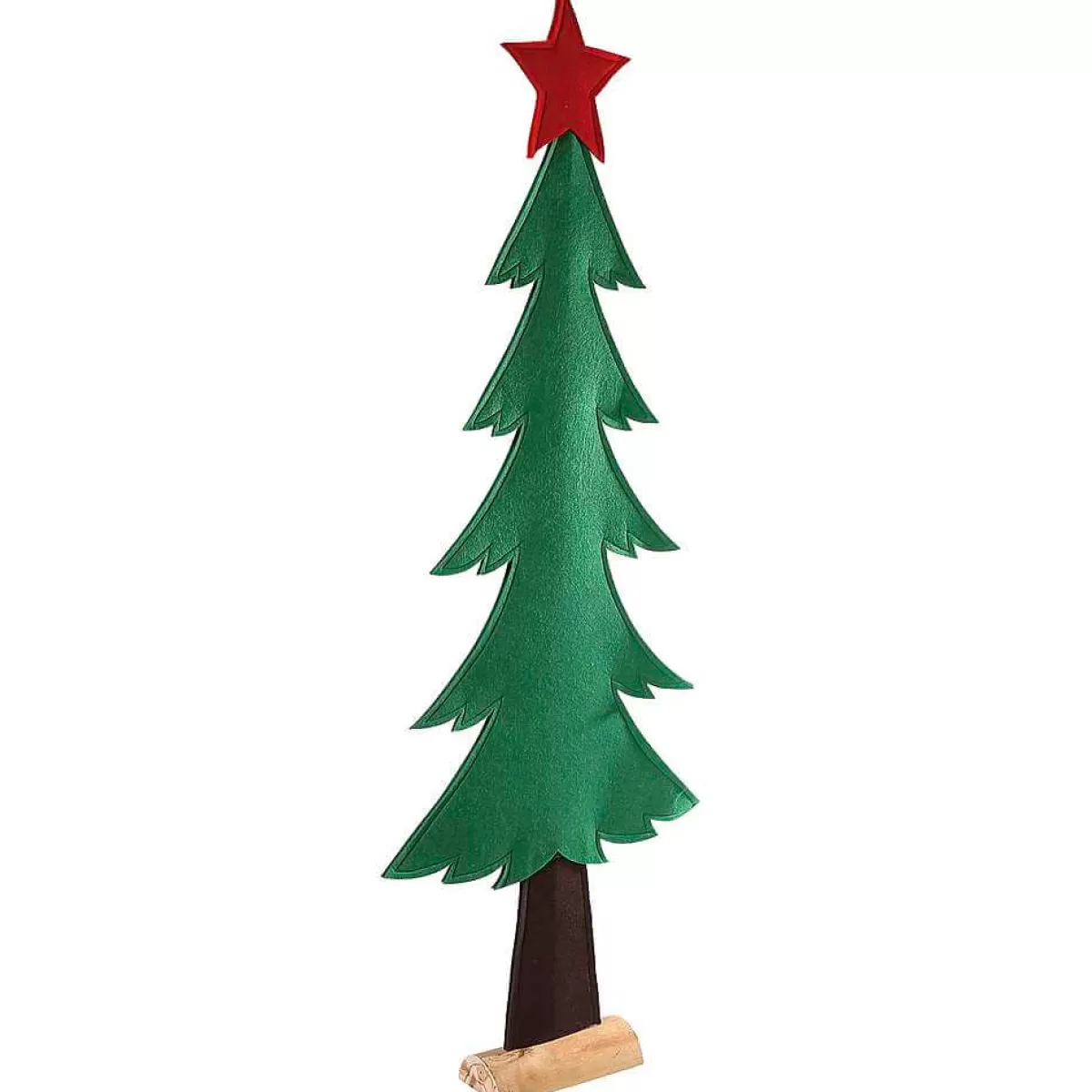 DecoWoerner Sapin Déco Feutre 122 Cm