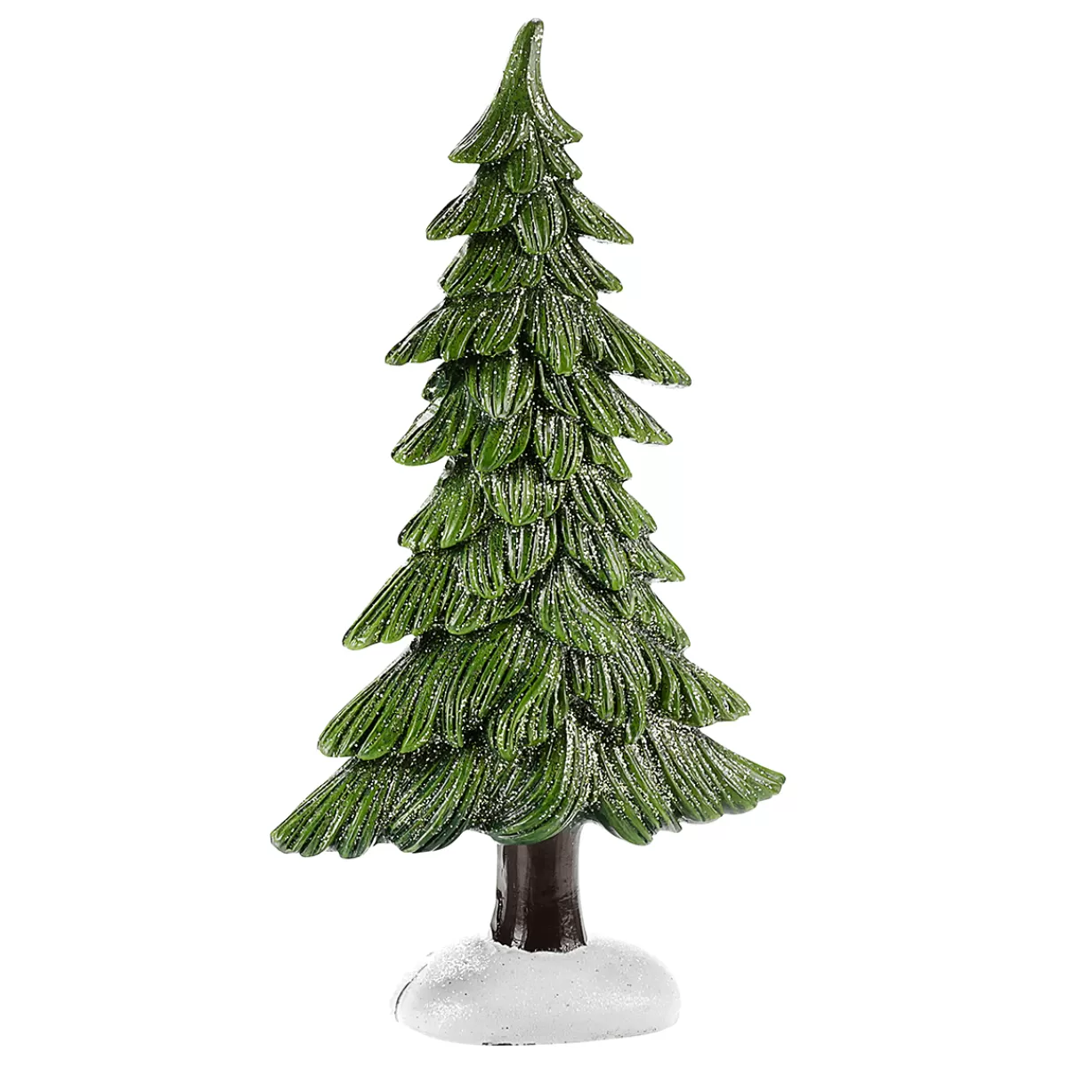 DecoWoerner Sapin Décoratif En Pierre Moulée, 20 Cm De Haut