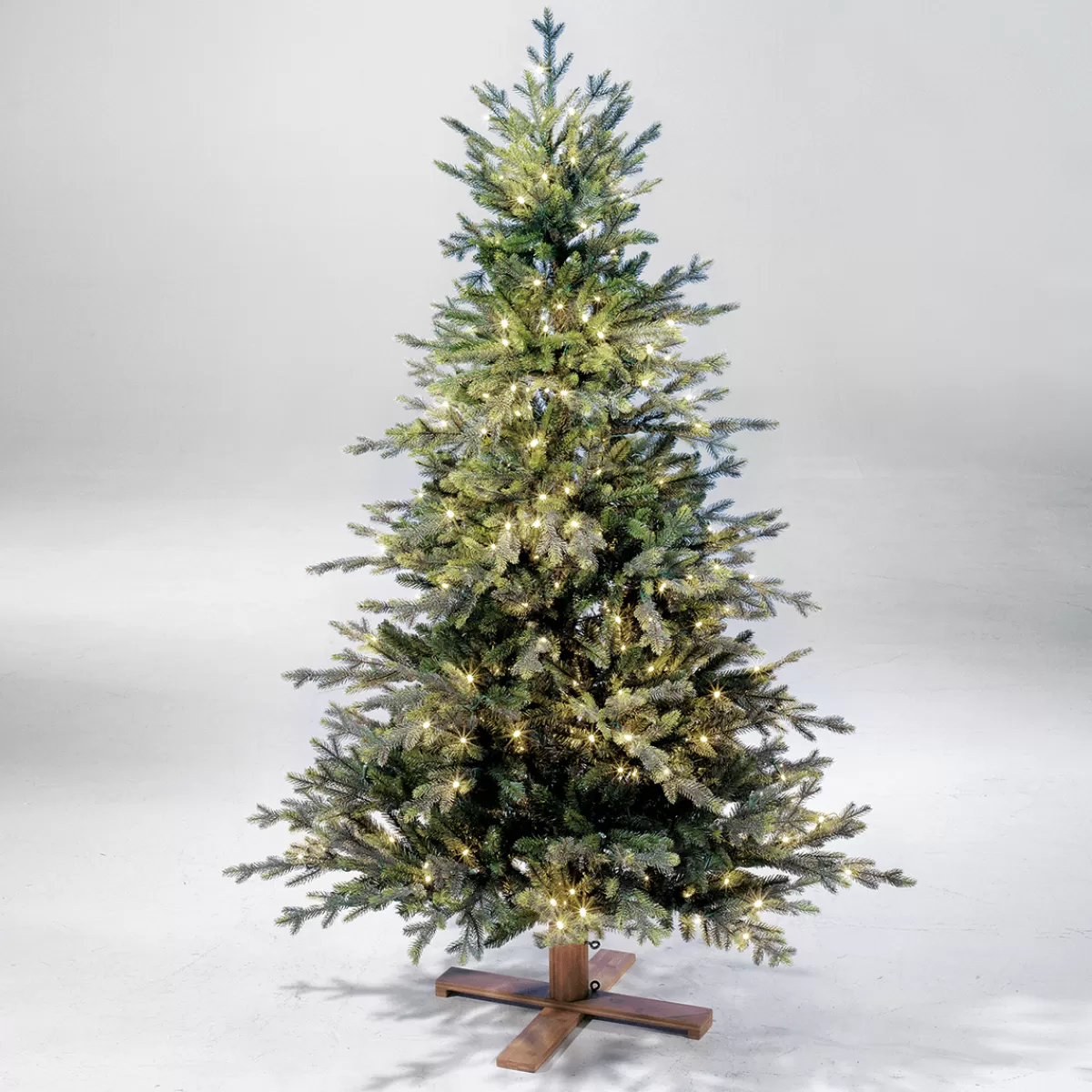 DecoWoerner Sapin De Noël Artificiel Douglas Avec LED 210 Cm