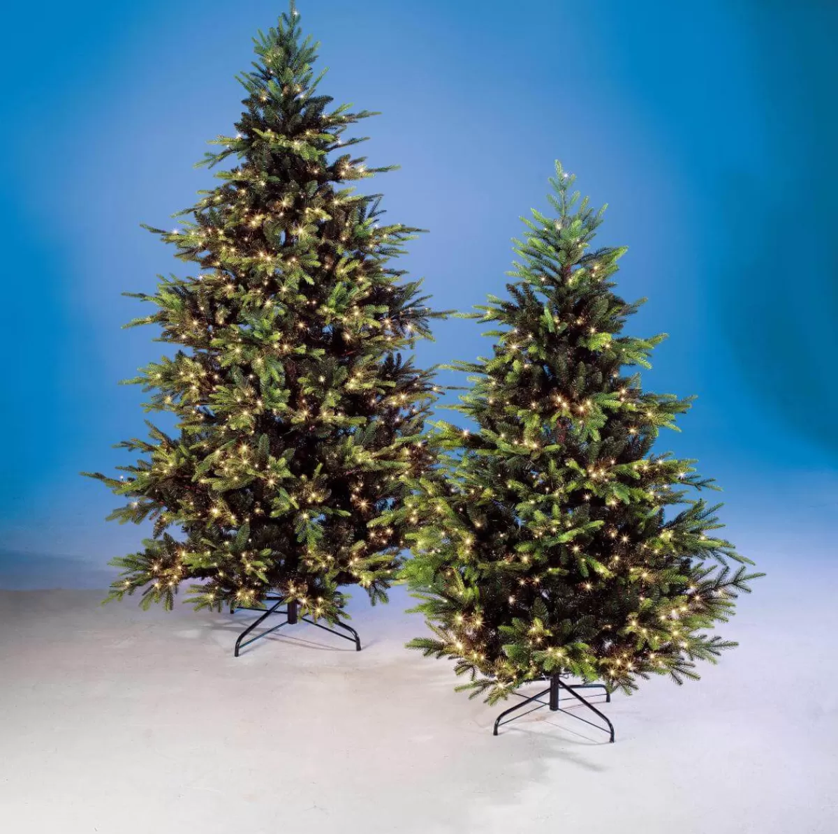 DecoWoerner Sapin De Noël Artificiel Moulé Par Injection Rottanne Avec LED 180 Cm