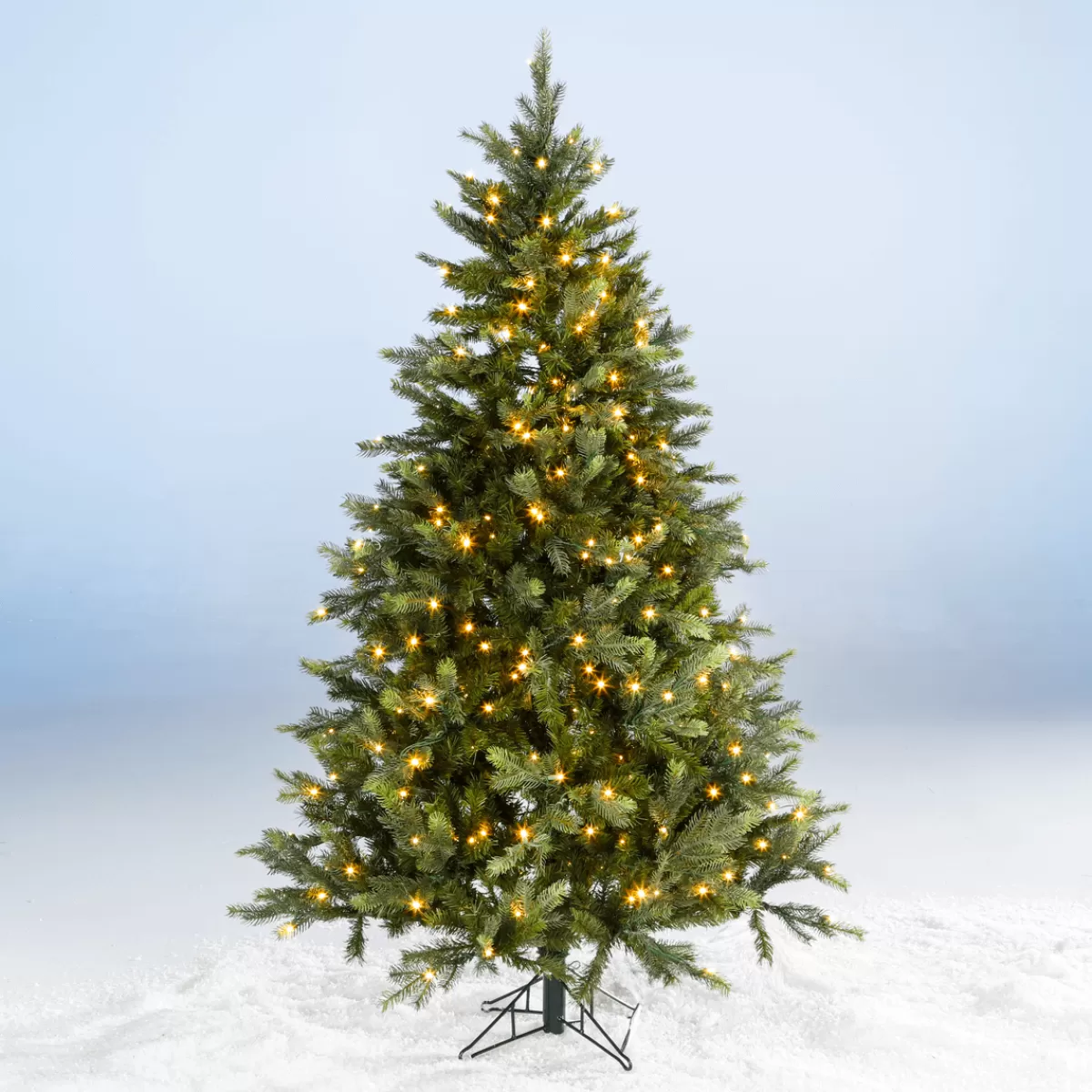 DecoWoerner Sapin De Noël Artificiel Nordmann Avec LED 180 Cm