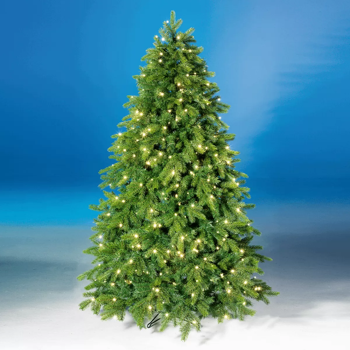 DecoWoerner Sapin De Noël Artificiel Nordmann Avec LED 300 Cm