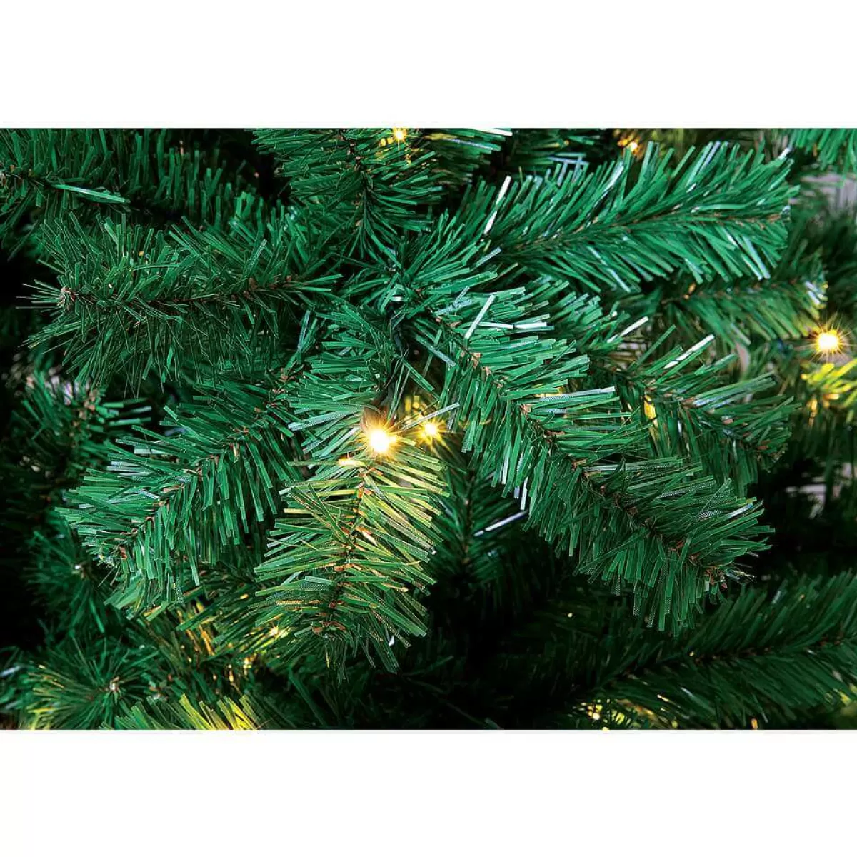 DecoWoerner Sapin De Noël Artificiel étroit Avec LED 150 Cm