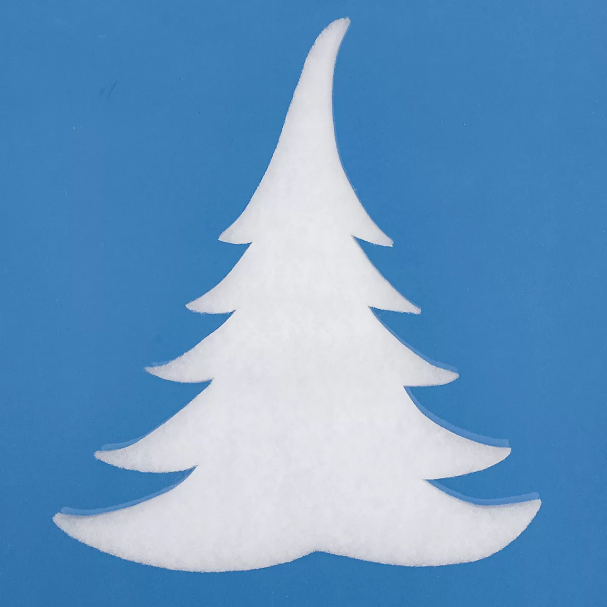 DecoWoerner Sapins De Neige En Ouate Moulée, , 18 Cm