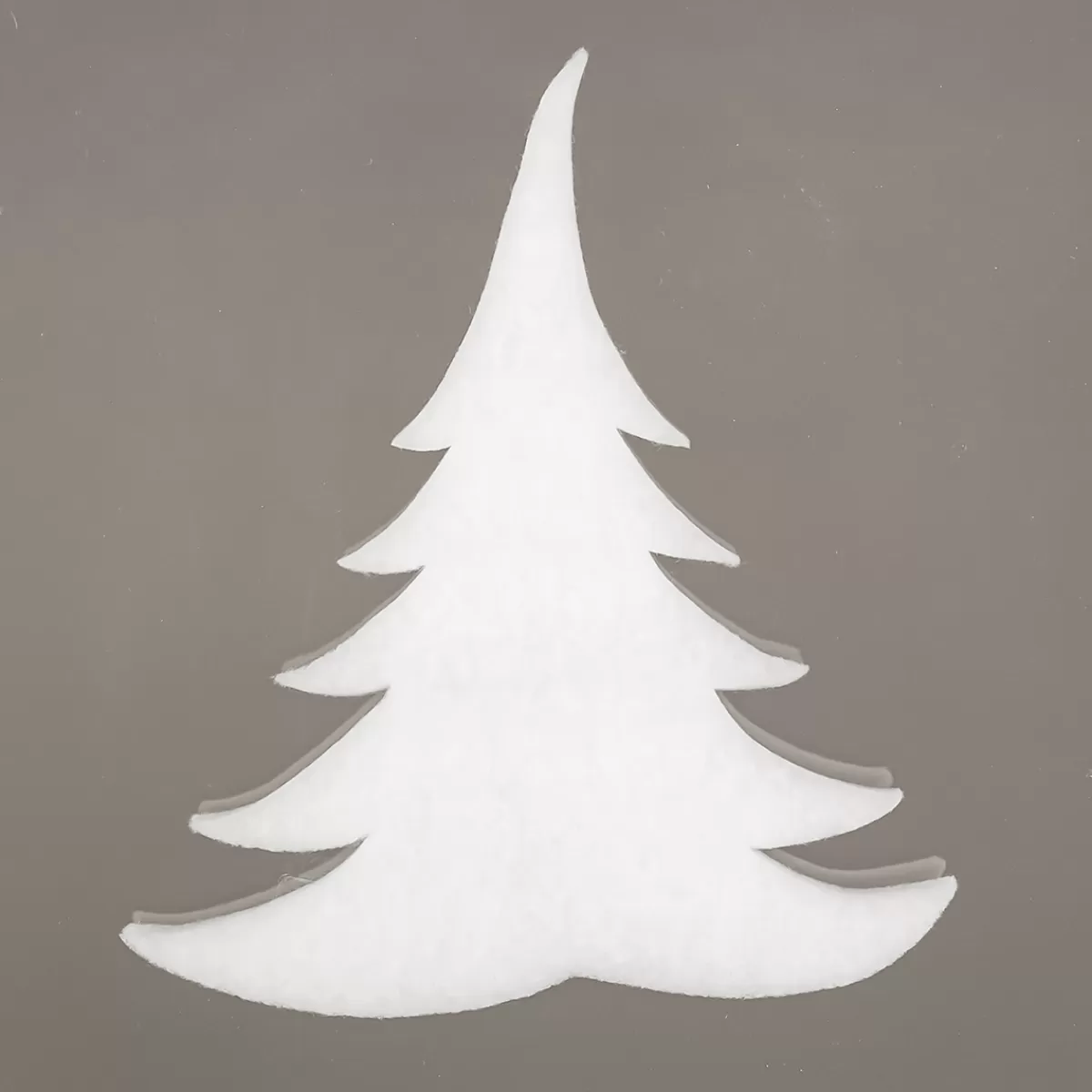 DecoWoerner Sapins De Neige En Ouate Moulée, , 18 Cm