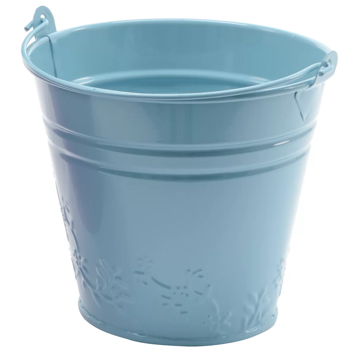 DecoWoerner Seau Vintage En Métal Galvanisé 11 Cm