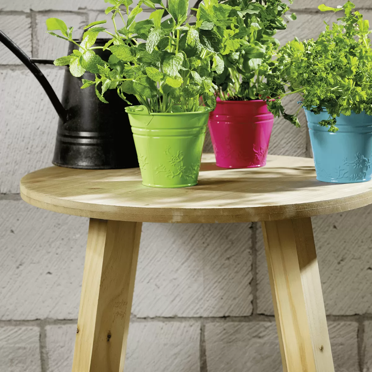 DecoWoerner Seau Vintage En Métal Galvanisé 11 Cm