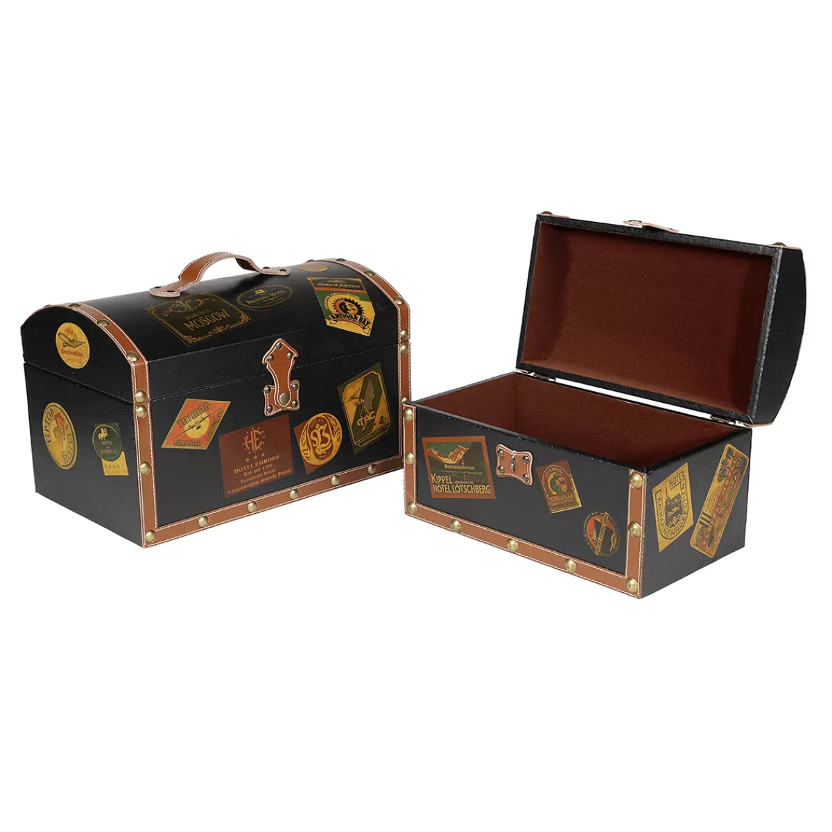 DecoWoerner Set De Valises, 2 Pcs