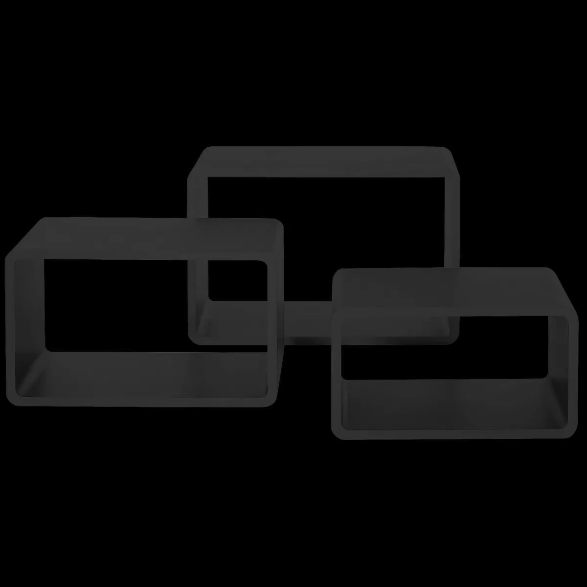 DecoWoerner Set D'étagères Décoratives "Lounge"