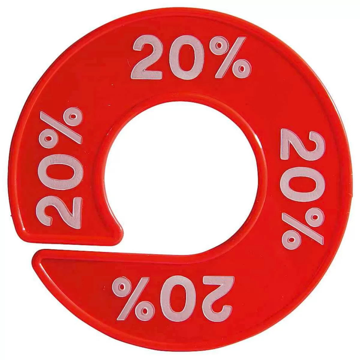 DecoWoerner Séparateur De Taille Rond "20 %"