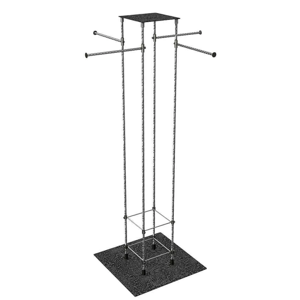 DecoWoerner Stand De Vêtements LOFT, 85 - 145 Cm