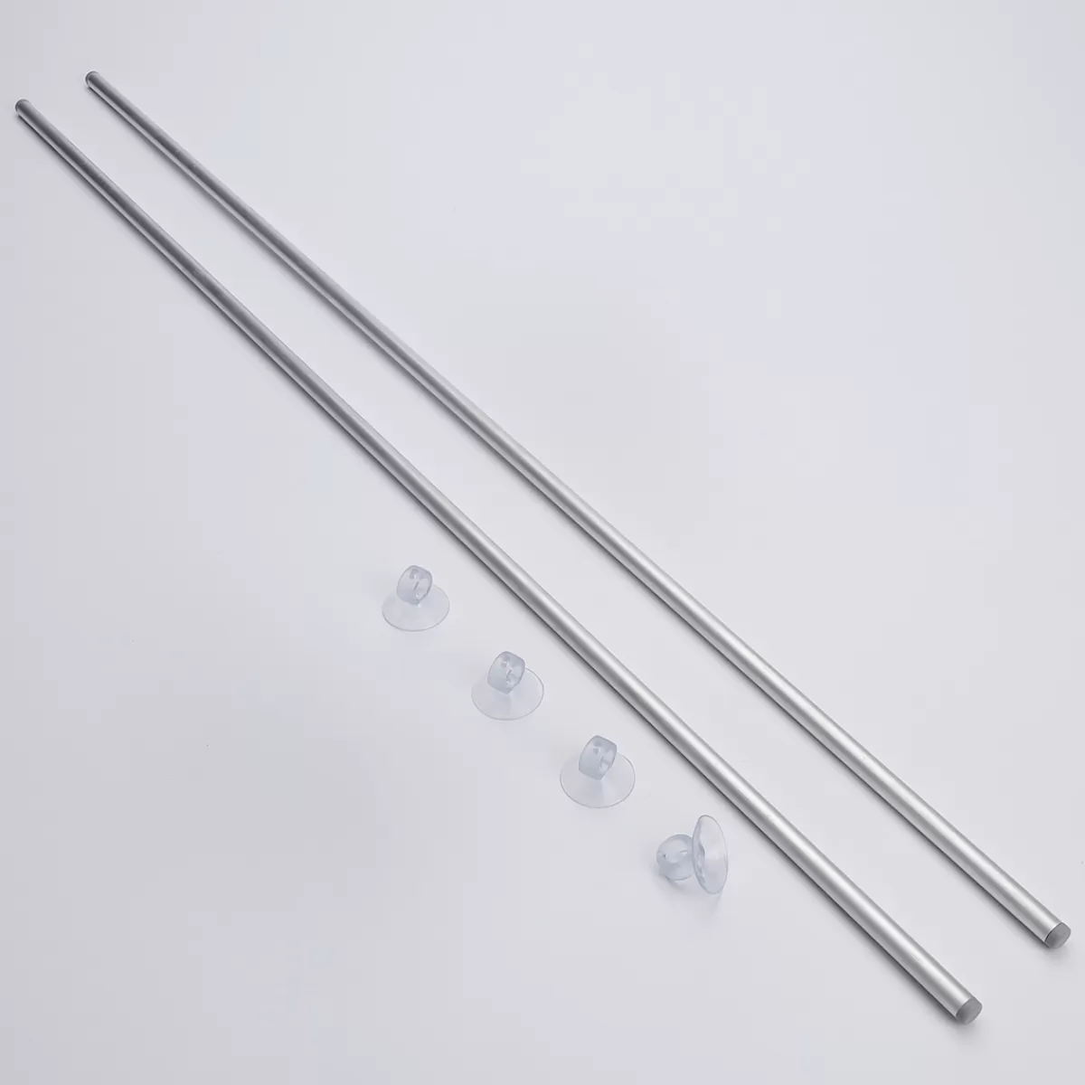 DecoWoerner Support De Surface En Verre Pour Bannière 104 Cm