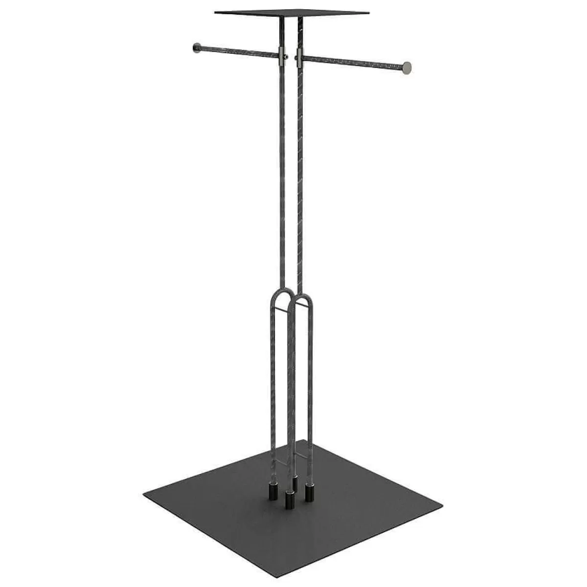 DecoWoerner Support Suspendu à Deux Bras LOFT, 85 - 145 Cm