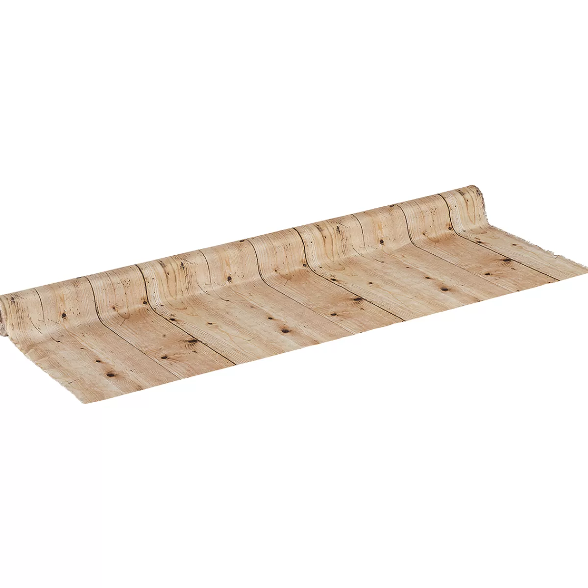 DecoWoerner Tissu Déco "Planches" Larg. 150 Cm