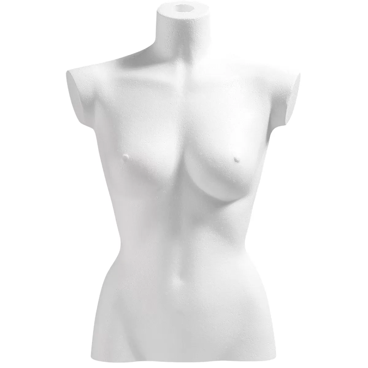 DecoWoerner Torse De Femme En Polystyrène 63 Cm