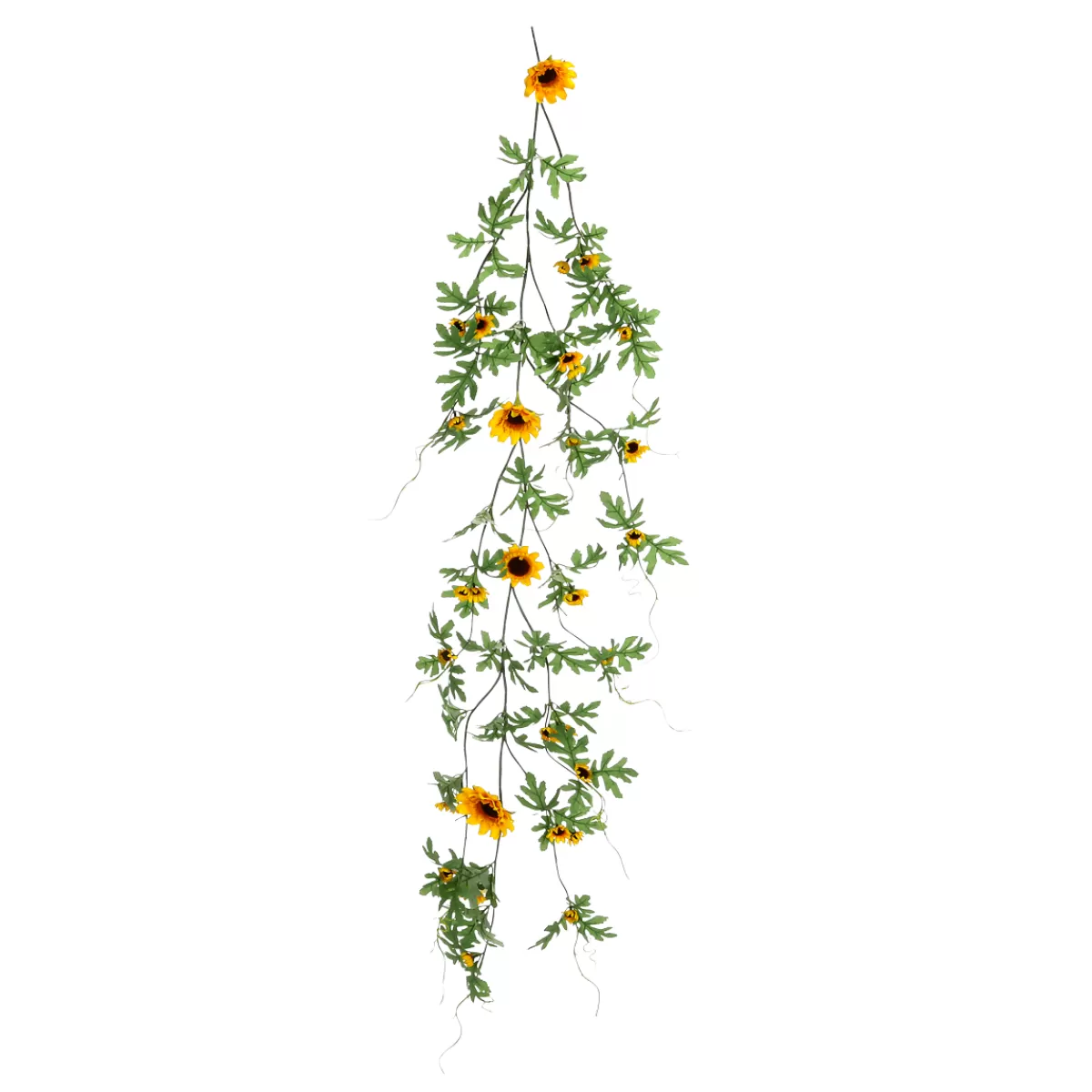 DecoWoerner Tournesol Artificiel Liane 125 Cm