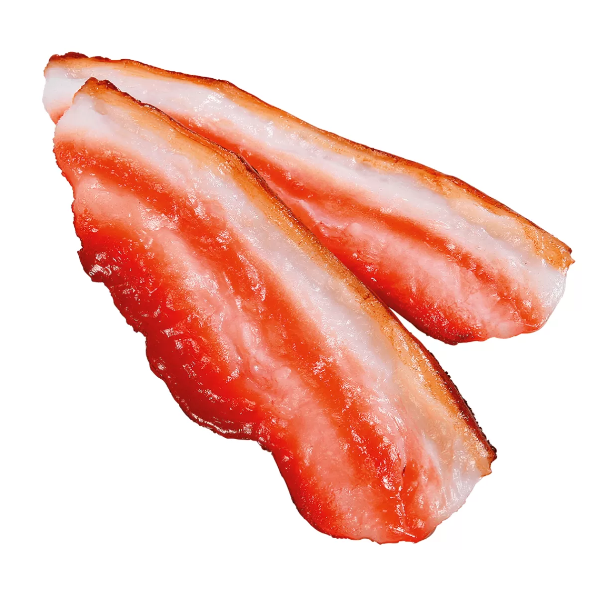 DecoWoerner Tranches De Lard Factices 17 Cm, Paquet De 2 Pièces