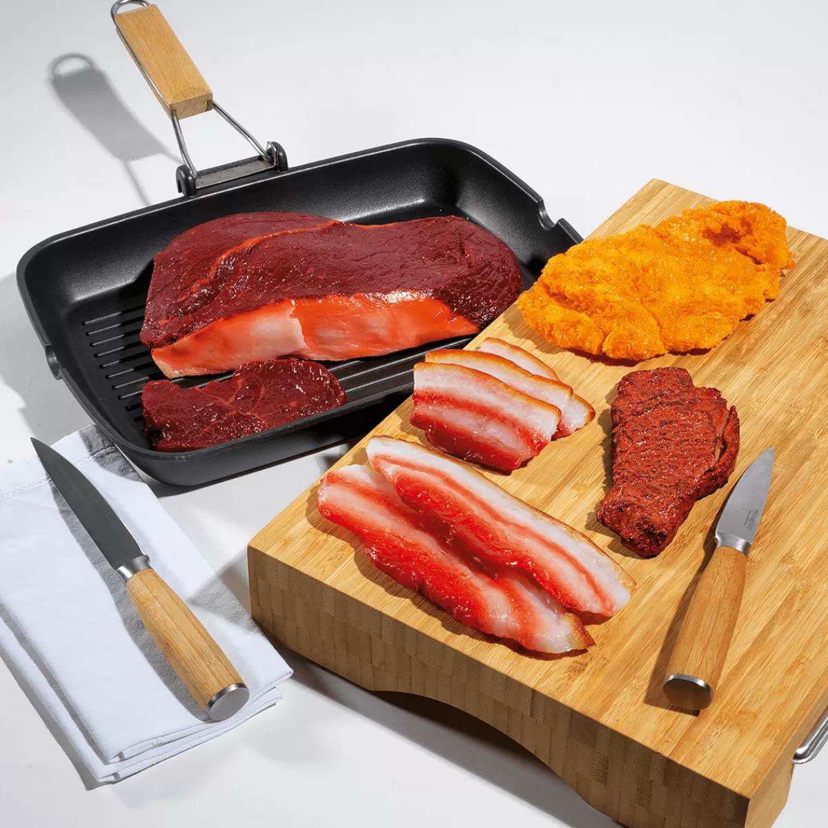 tranches_de_lard_factices_17_cm__paquet_de_2_pices_4.webp DecoWoerner Tranches De Lard Factices 17 Cm, Paquet De 2 Pièces