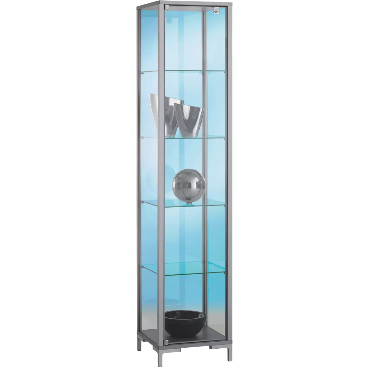 DecoWoerner Vitrine Armoire 186 X 40 X 40 Cm